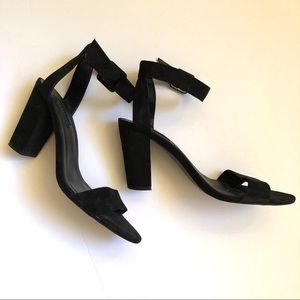 Zara black sandals
